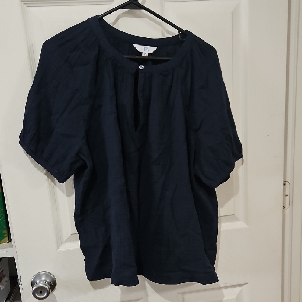 Bundle Sale | 4 for $20 | Time and Tru Dark Blue Short Sleeve Tee